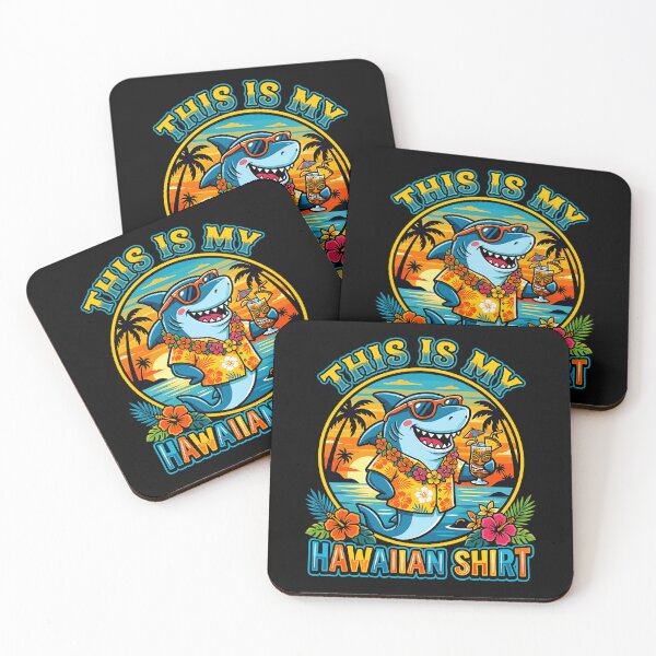 Item preview, This is My Hawaiian Funny Shark Hawaii Summer Vacation designed and sold by Littermin.