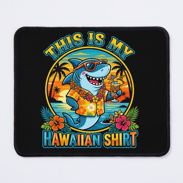 Item preview, This is My Hawaiian Funny Shark Hawaii Summer Vacation designed and sold by Littermin.