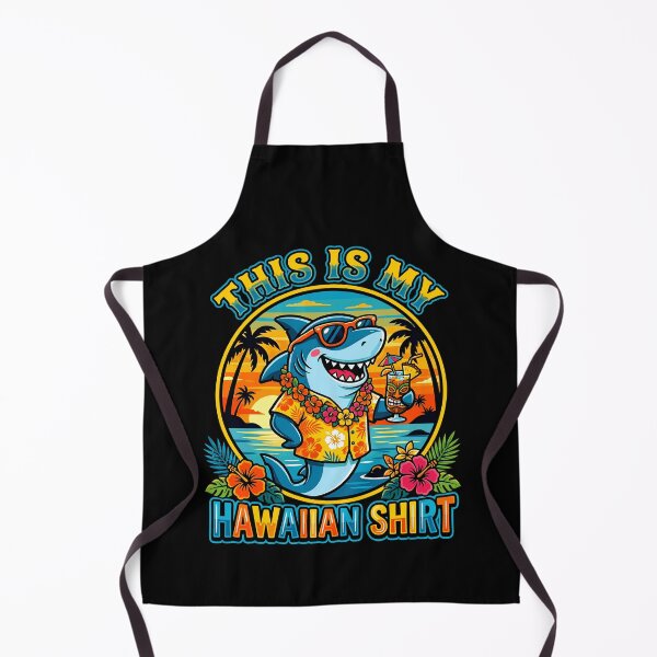 Item preview, This is My Hawaiian Funny Shark Hawaii Summer Vacation designed and sold by Littermin.
