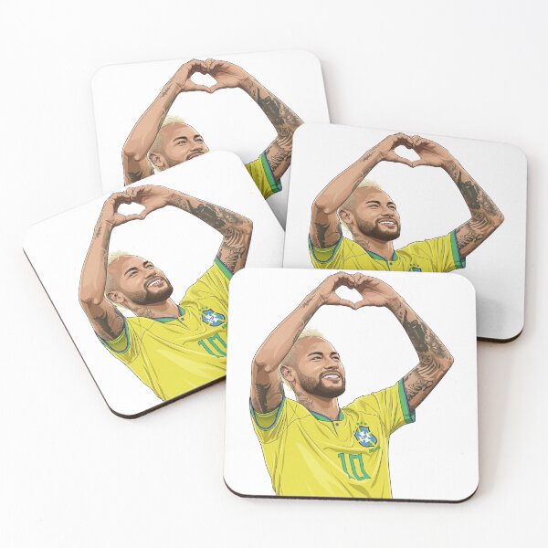 Item preview, Brazil Football Star Heart Celebration designed and sold by shoppypod.