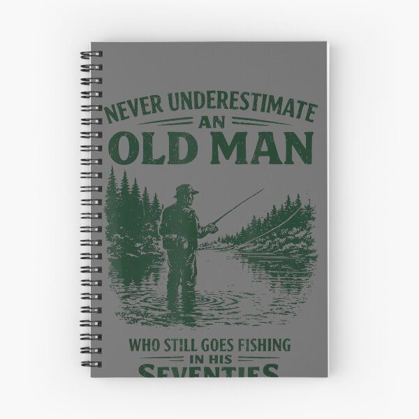 Item preview, Never Underestimate an Old Man Who Goes Fishing in His 70s designed and sold by KristineLi.