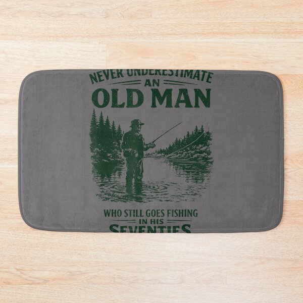 Item preview, Never Underestimate an Old Man Who Goes Fishing in His 70s designed and sold by KristineLi.