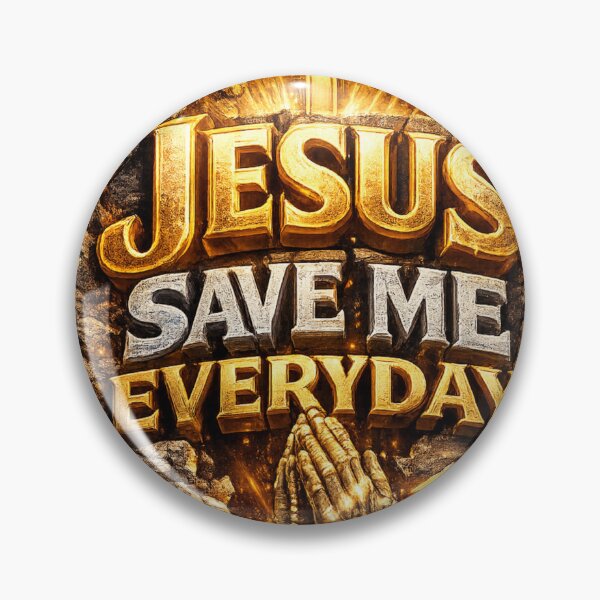 Item preview, Jesus Save Me Everyday Christian Faith Design designed and sold by Jesusloverbrand.