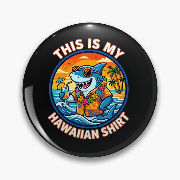 Item preview, This is My Hawaiian Funny Shark Hawaii Summer Vacation designed and sold by Littermin.