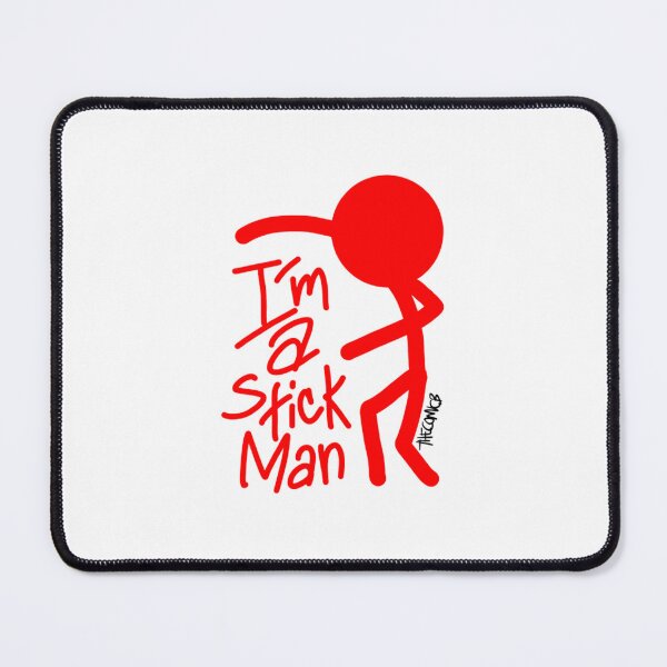Item preview, I'm A StickMan Giant Red designed and sold by THECOMICBStore.