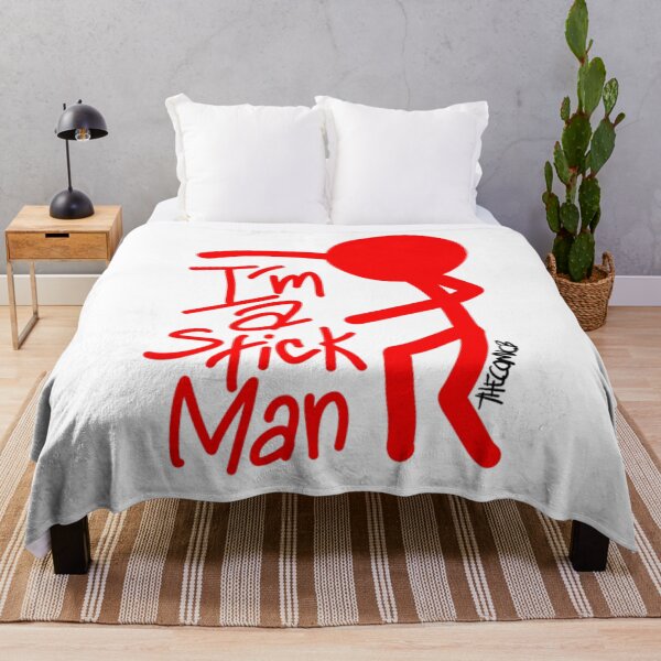 Item preview, I'm A StickMan Giant Red designed and sold by THECOMICBStore.