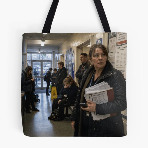 Item preview, British School Corridor Crisis | Civilian Home Front Modern War Wall Art designed and sold by Element Horizon Studio.