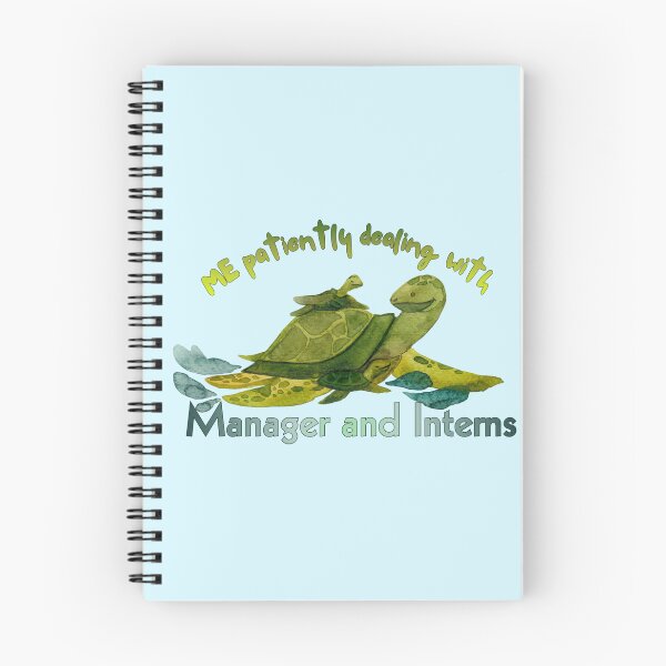 Item preview, Me Patiently Dealing With Managers and Interns Funny Programmer Turtle Design  designed and sold by Yesss-Mau.