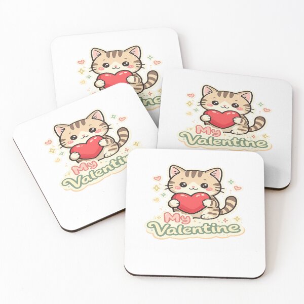 Item preview, My Cat Is My Valentine designed and sold by Strong-GYM.