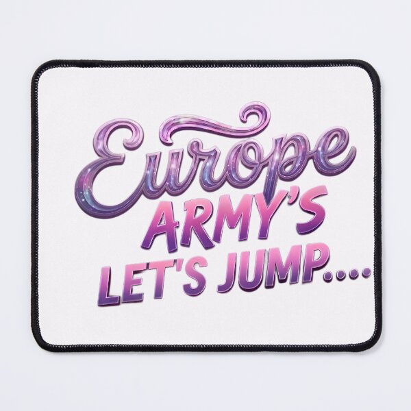 Item preview, Europe Army’s Let’s Jump Concert Graphic designed and sold by RADesignHub.