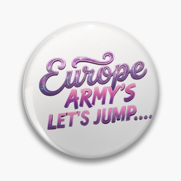 Item preview, Europe Army’s Let’s Jump Concert Graphic designed and sold by RADesignHub.