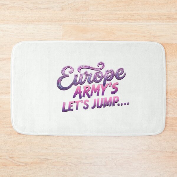 Item preview, Europe Army’s Let’s Jump Concert Graphic designed and sold by RADesignHub.