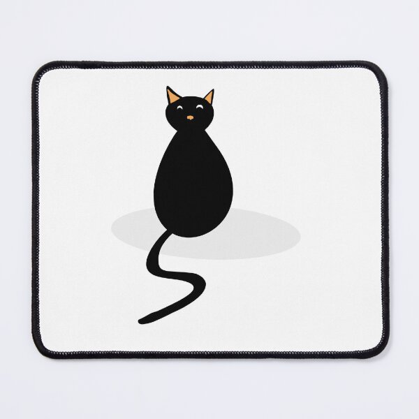 Item preview, Chubby Black Cat Minimalist Sketch designed and sold by Ink_craft.