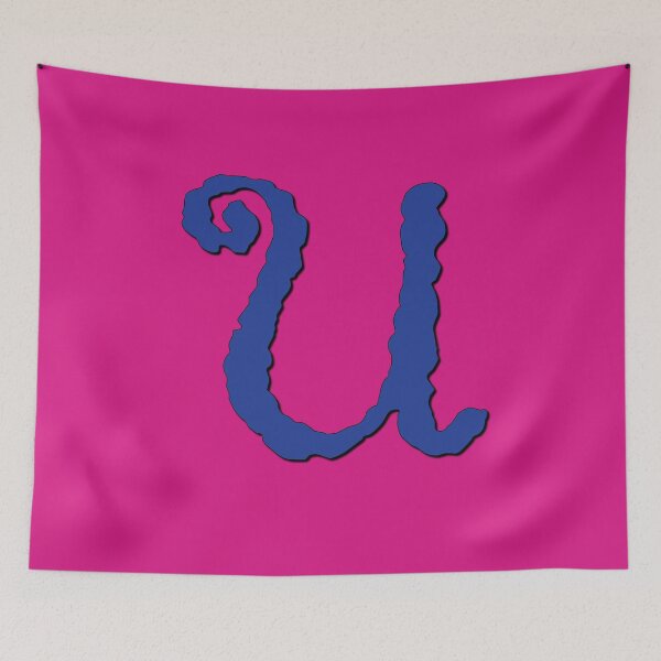 Item preview, U Letter, The Letter U designed and sold by CharlottePlaceArt.