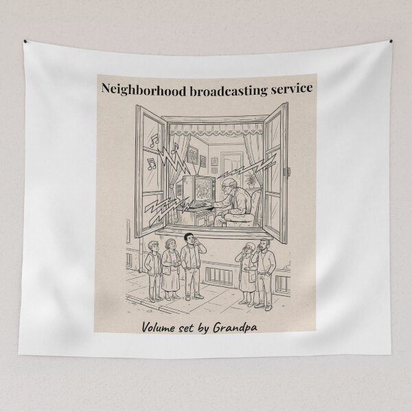 Item preview, Neighborhood Broadcasting Service |  Volume Set By Grandpa designed and sold by Mastalina99.