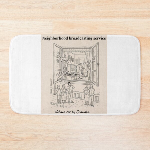 Item preview, Neighborhood Broadcasting Service |  Volume Set By Grandpa designed and sold by Mastalina99.
