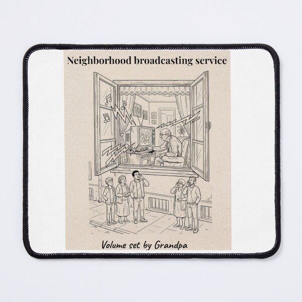 Item preview, Neighborhood Broadcasting Service | Volume Set By Grandpa designed and sold by Mastalina99.