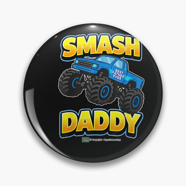 Item preview, Father's Day Smash Daddy Monster Truck Fun for Dads designed and sold by FrankIsabel.