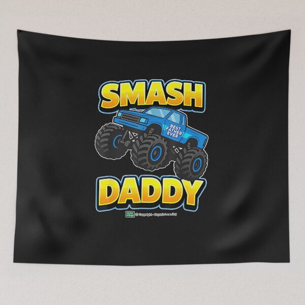 Item preview, Father's Day Smash Daddy Monster Truck Fun for Dads designed and sold by FrankIsabel.