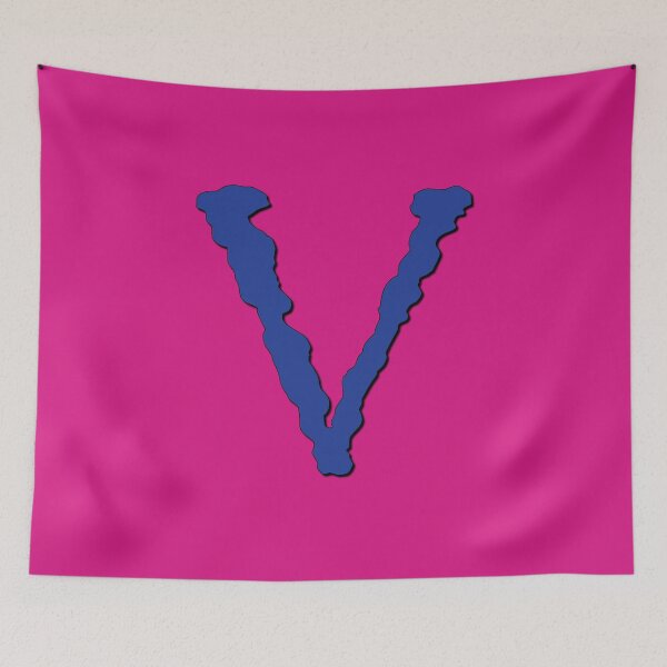 Item preview, V Letter, The Letter V designed and sold by CharlottePlaceArt.