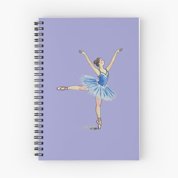 Item preview, Vintage Colored Pencil Ballet Dancer Art designed and sold by AlxVel.