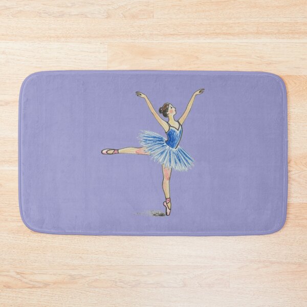 Item preview, Vintage Colored Pencil Ballet Dancer Art designed and sold by AlxVel.