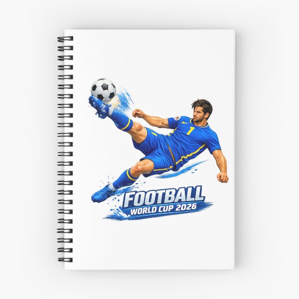 Item preview, 2026 World Cup: Dynamic Footballer Illustration designed and sold by CHRIST5000.