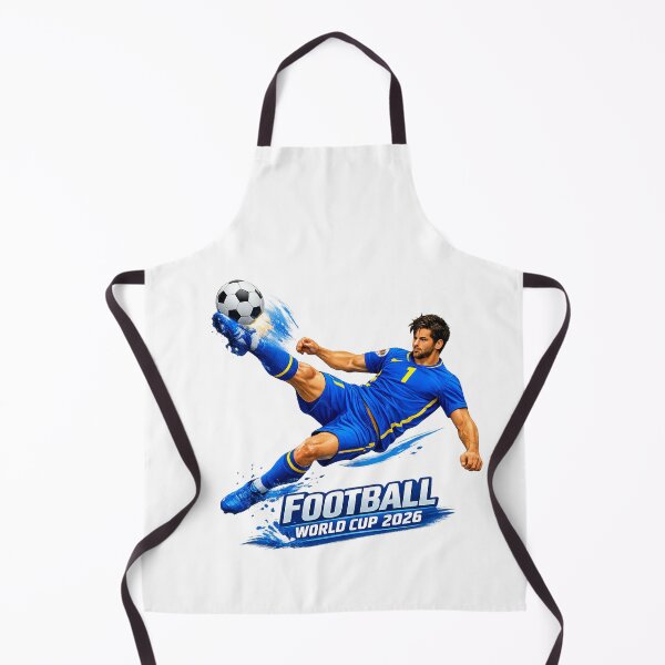 Item preview, 2026 World Cup: Dynamic Footballer Illustration designed and sold by CHRIST5000.