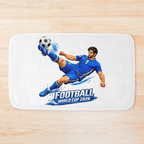 Item preview, 2026 World Cup: Dynamic Footballer Illustration designed and sold by CHRIST5000.