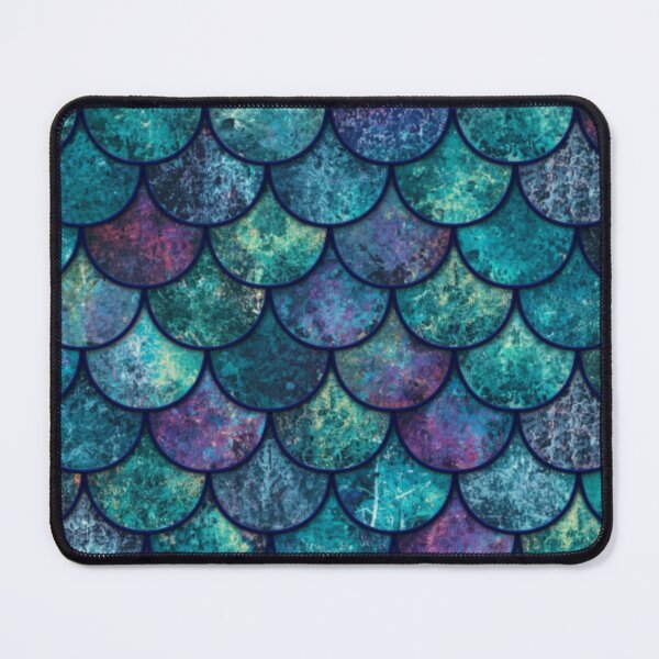 Item preview, Mermaid Print Purple Teal designed and sold by SeaStarMermaids.