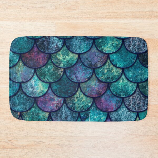 Item preview, Mermaid Print Purple Teal designed and sold by SeaStarMermaids.