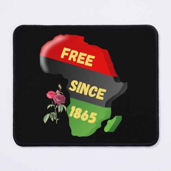 Item preview, Juneteenth Free Since 1865 Pan African Map Graphic designed and sold by M1144.