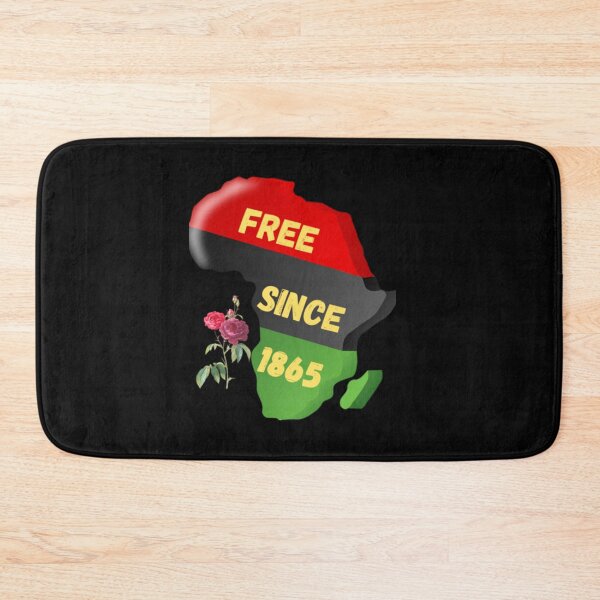 Item preview, Juneteenth Free Since 1865 Pan African Map Graphic designed and sold by M1144.