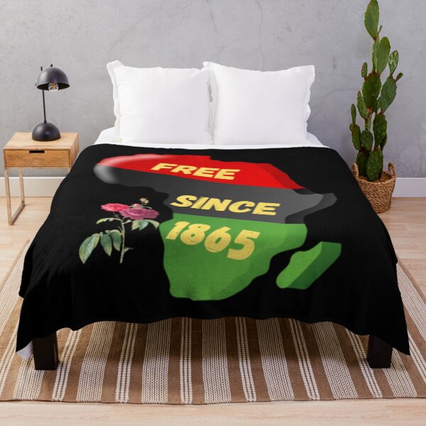 Item preview, Juneteenth Free Since 1865 Pan African Map Graphic designed and sold by M1144.
