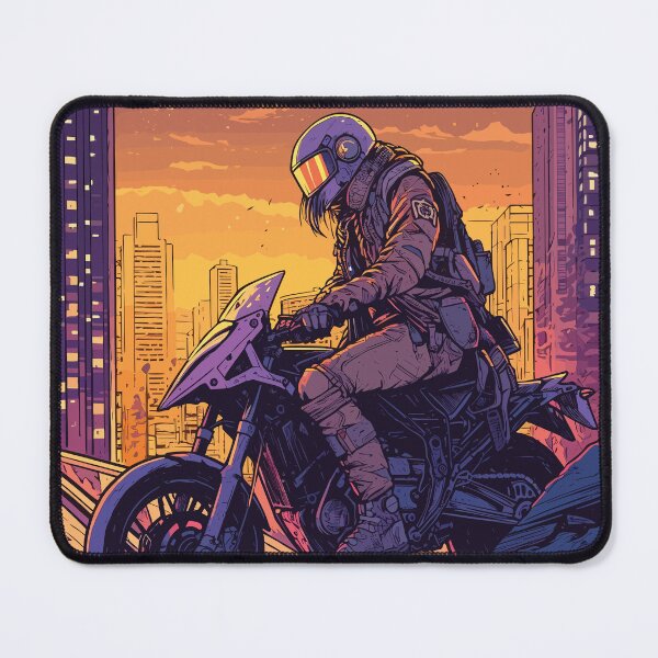 Item preview, Cool biker futuristic cyber punk style designed and sold by TVEX19.