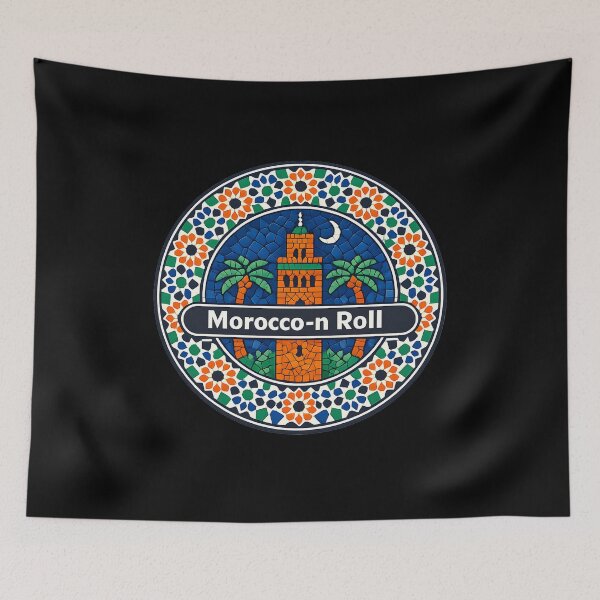Item preview, Morocco-n Roll Lifestyle designed and sold by KungPowUnicorn.