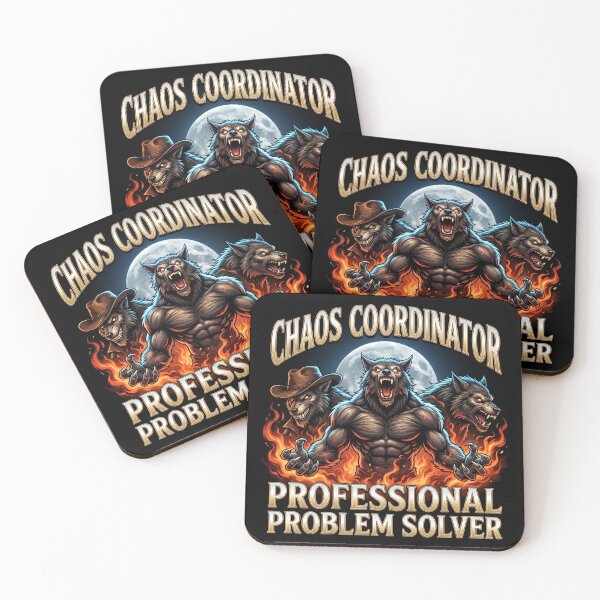 Item preview, Chaos Coordinator | Funny Office Humor Vintage T-Shirt designed and sold by DmaarGroup.