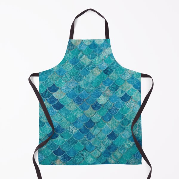 Item preview, Mermaid Print Blue Teal designed and sold by SeaStarMermaids.