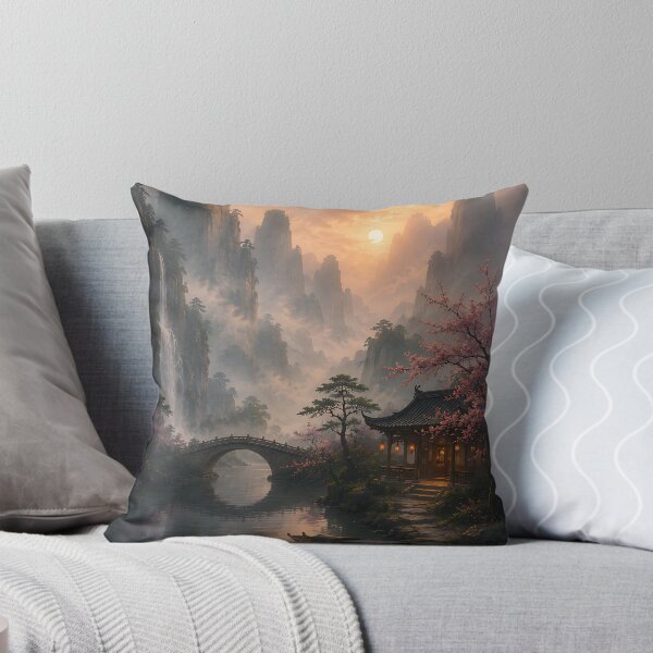 Item preview, Mystic Blossom River Retreat  designed and sold by Jaideep Walia.