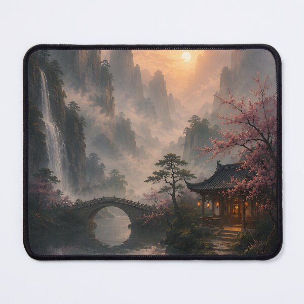 Item preview, Mystic Blossom River Retreat designed and sold by Jaideep Walia.
