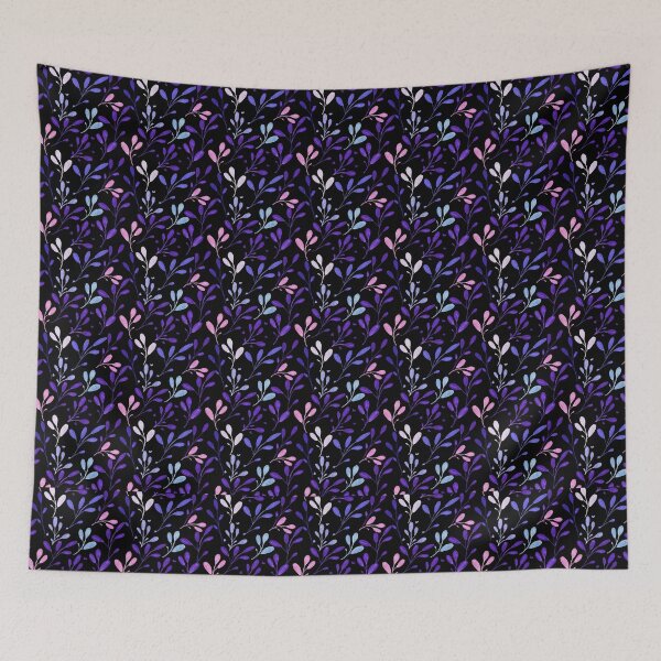 Item preview, Dark Botanical Leaf Seamless Pattern designed and sold by Zaya_art.