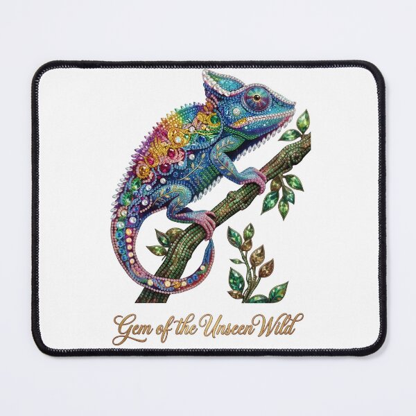 Item preview, Gem Of The Unseen Wild Colorful Chameleon designed and sold by Sovereign Supply Co..