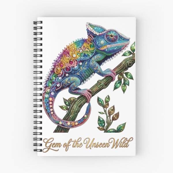 Item preview, Gem Of The Unseen Wild Colorful Chameleon designed and sold by Sovereign Supply Co..