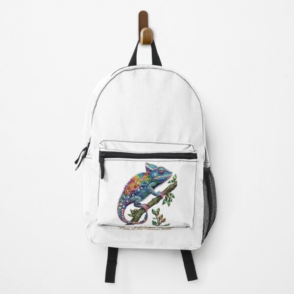 Item preview, Gem Of The Unseen Wild Colorful Chameleon designed and sold by Sovereign Supply Co..
