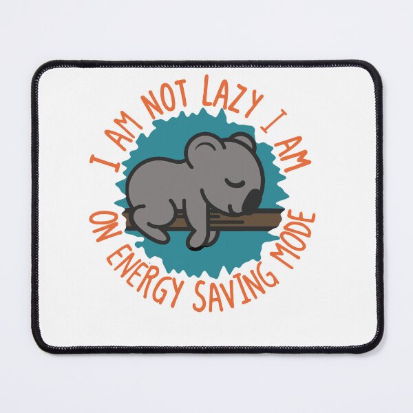 Item preview, Sleeping Koala Quote Tee for Nap Lovers designed and sold by EichStore.