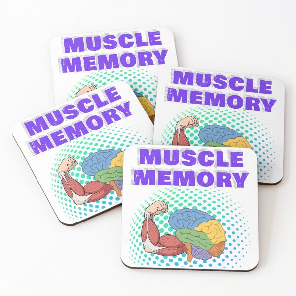 Item preview, Muscle Memory - Anatomy Fitness and Brain Graphic designed and sold by GraphixByHub.