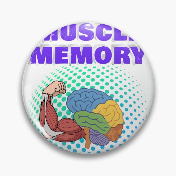 Item preview, Muscle Memory - Anatomy Fitness and Brain Graphic designed and sold by GraphixByHub.