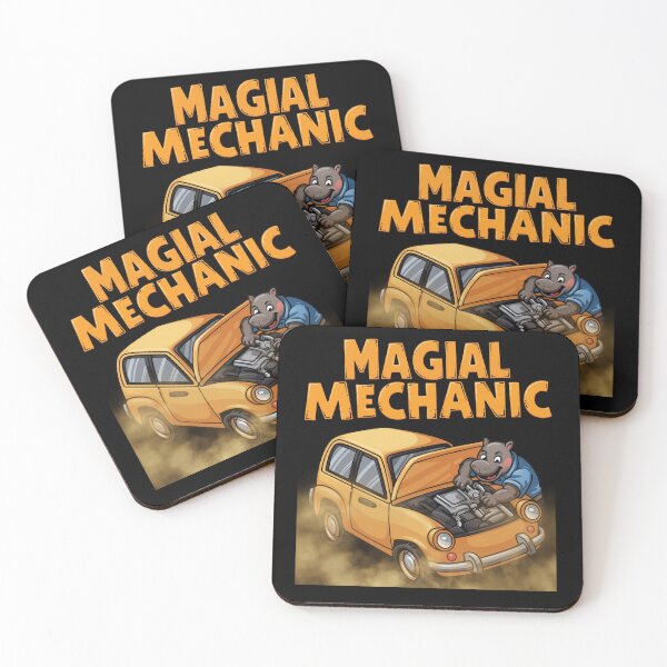 Item preview, Magical Mechanic Funny Animal Car Repair Design designed and sold by Operator Style Wear.