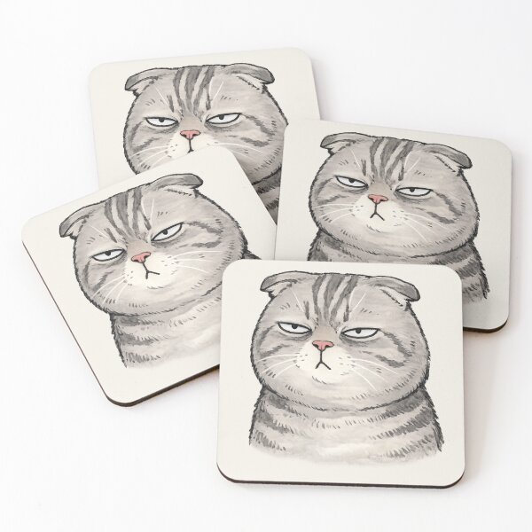 Item preview, Meh Cat designed and sold by YeeveMak.
