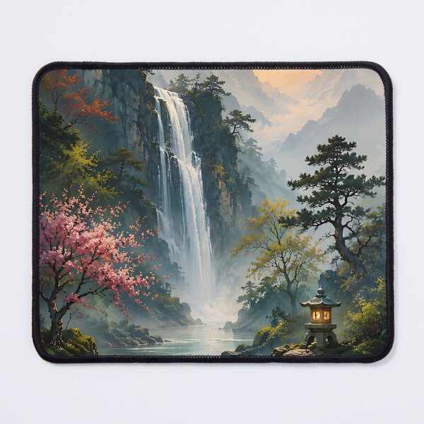 Item preview, Emerald Falls Serenity designed and sold by Jaideep Walia.